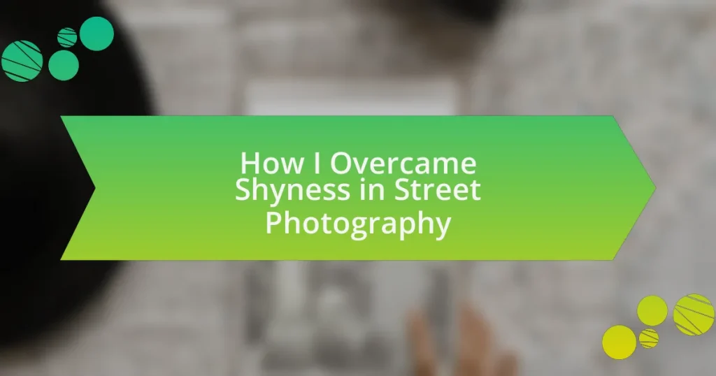 How I Overcame Shyness in Street Photography