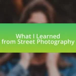 What I Learned from Street Photography